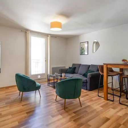 Le Nid - Spacieux, Equipe & Climatisation Daire Montpellier